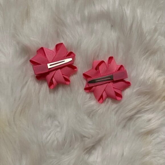 Bundle (8) of 3" Ribbon Flower Bows - Picture 6 of 9